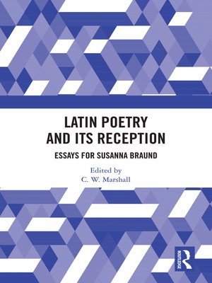 cover image of Latin Poetry and Its Reception